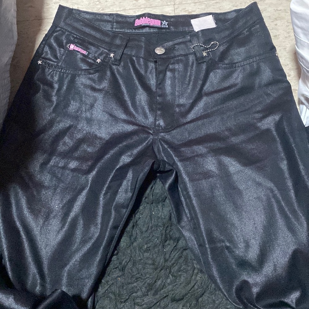 Bubblegum flare jeans